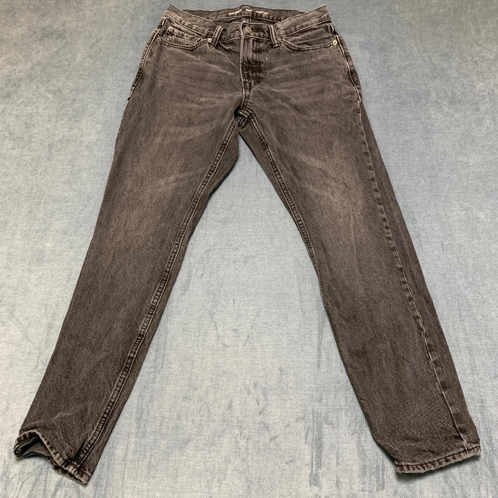 Old Navy Jeans Mens 30x32 Gray Denim Straight Taper Built In Tough Travel Cotton